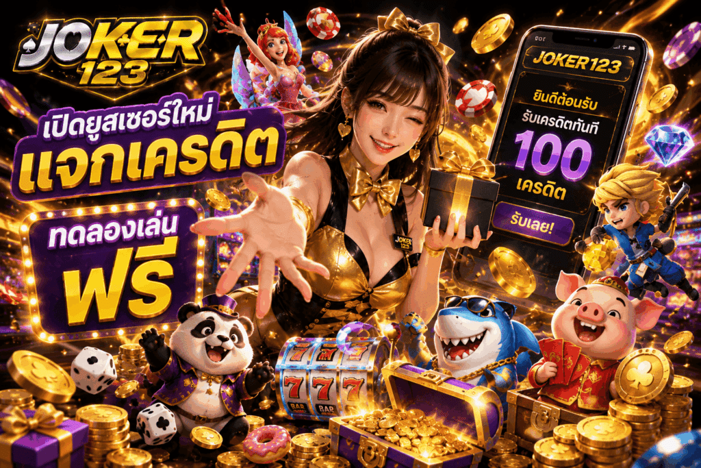 แจกเครดิต ทดลองเล่นฟรี